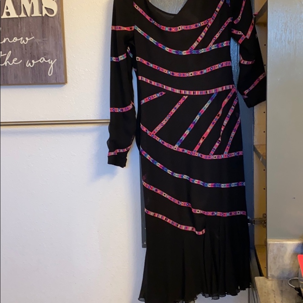 Versace multi color dress